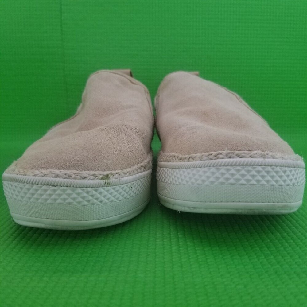 ✅Womens 8 Dolce Vita Travis Blush Suede Espadrille Platform Slip-On Shoes - Picture 14 of 15